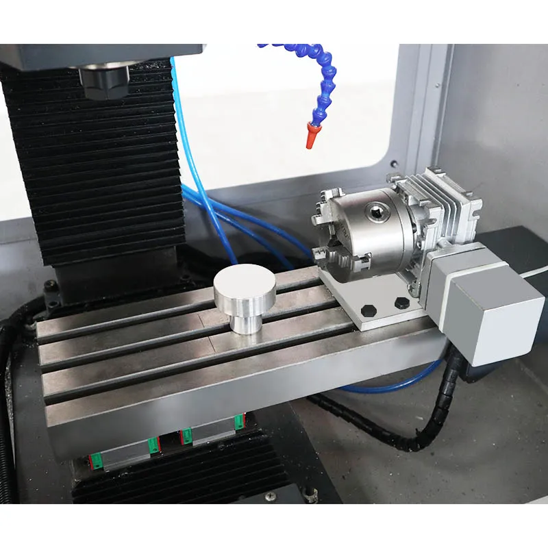 XK7113D High Precision Light Duty 3-axis Small CNC Milling Machine Small Desktop Mini CNC  Metal Milling Machine for Sale