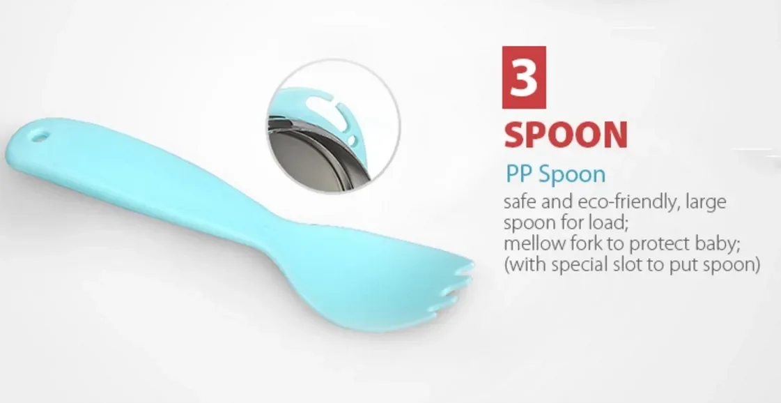 GAS 350ml Stainless Steel Leak-Proof Vacuum Flask Thermos Lunch Container for Kids with Lid & Straw Portable Drinkware