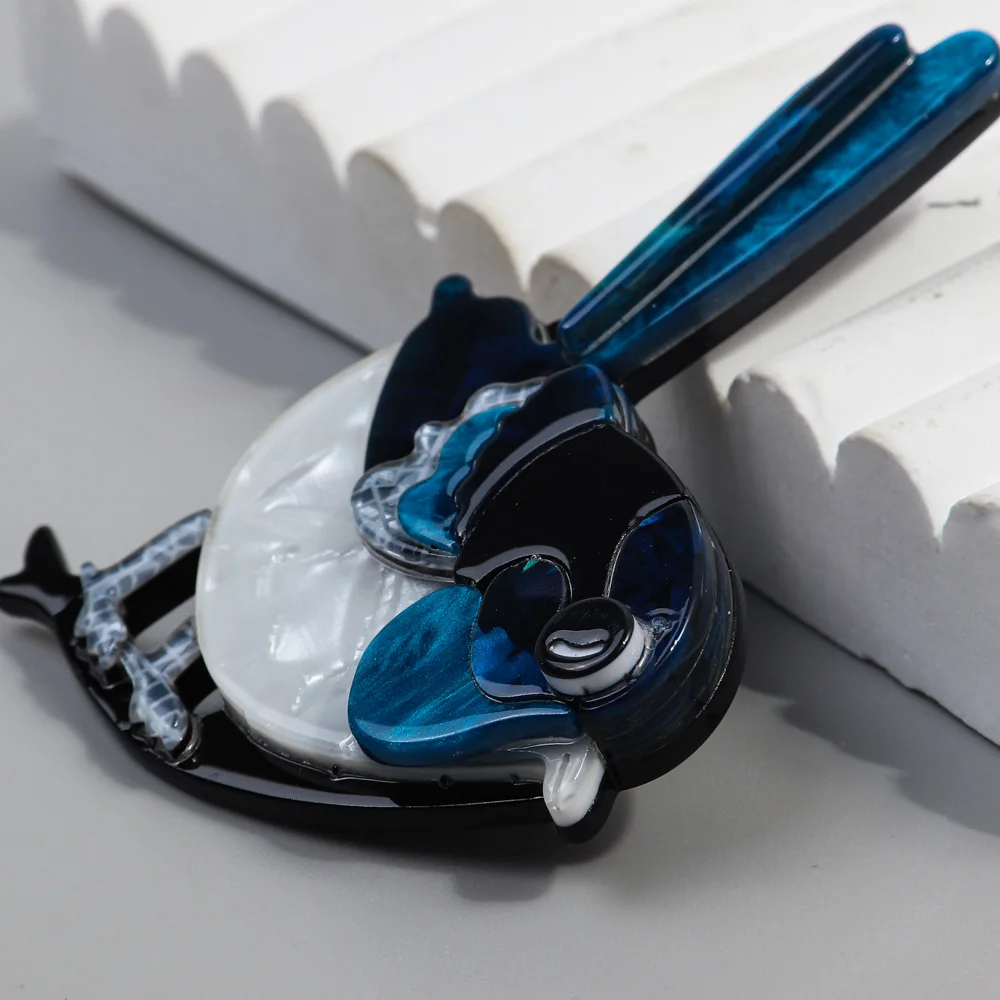 Ciondoli Spille Sicurezza 10 Spille Da Balia A Cuore Con Occhi Blu - Decorazione Abiti Spille Sicurezza Occhi Blu