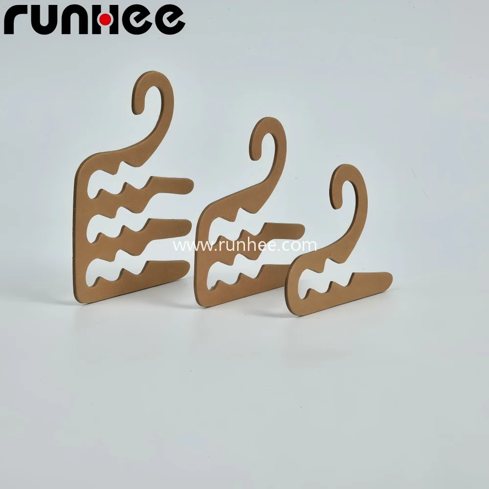 Heavy Duty Recyclable Cardboard Hooks Paper Sock Hangers 2.0mm~3.5mm Thickness