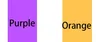 naranja morado