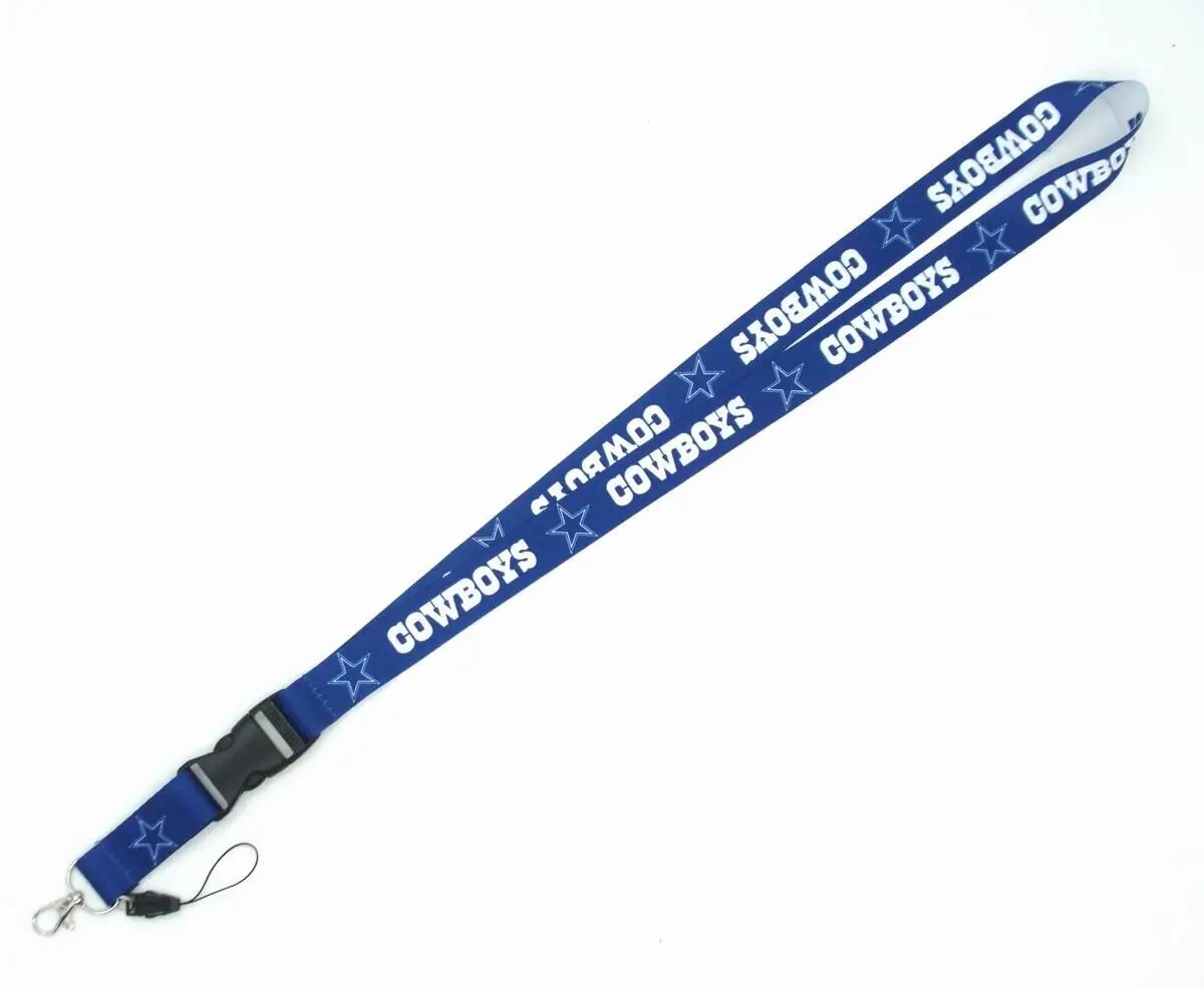 Lot De 2 Lanières Réfléchissantes Dallas Cowboys - Breakaway Porte-clés - Neuf