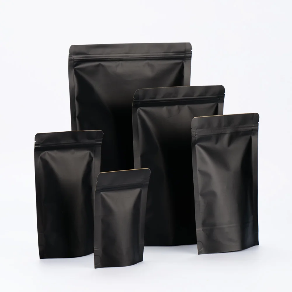 Custom Kraft Paper Bag Zip Lock Bags For Food Storage Packaging Bag