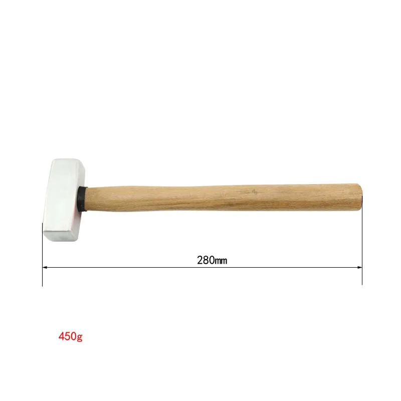 304 Stainless Steel sharp German Type Wooden Handle Hand Tool Hammer Sledge factory