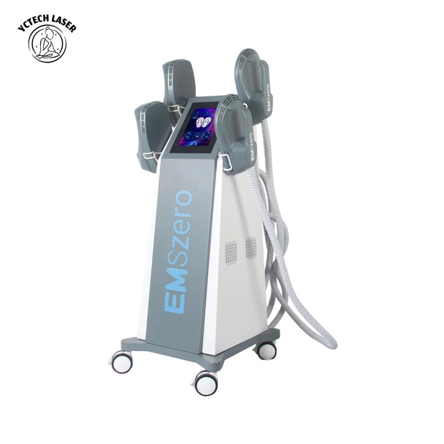 High Energy Ems Sculpting Machine EMS EMT RF EMSzero Weight Loss Fat Burning Beauty Equipment CE OEM  2 4 Handles for Optiopn