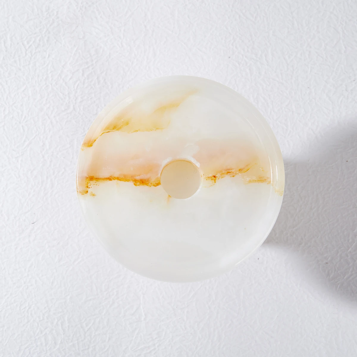 Luxury Marble Candle Jars With Oil Wax Burner Lamp Home Hotel