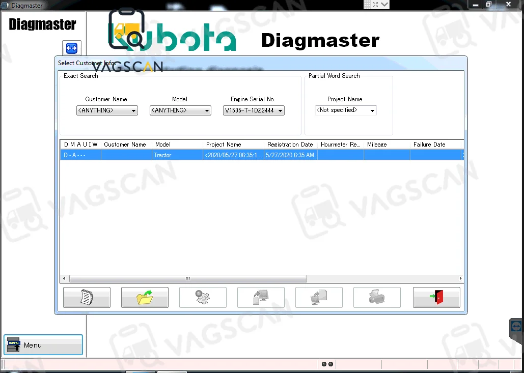 F110 Tablet For Kubota Diagmaster Excavators Loader Python Interface ...