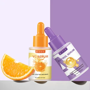 Private Label Serum Organic Vitamin C  Anti-Wrinkle Whitening Revitalizing Dark Spots Face Skincare Essence Product