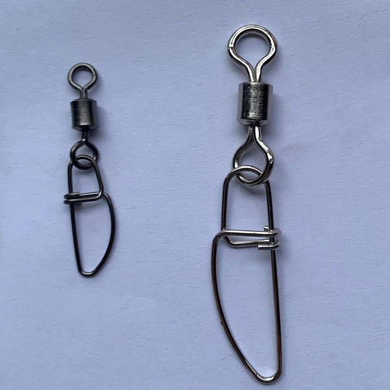 Fishing Swivel Clip Rolling Swivel Insurance Snap Swivel Size Chart With Fishing Wire Split Ring