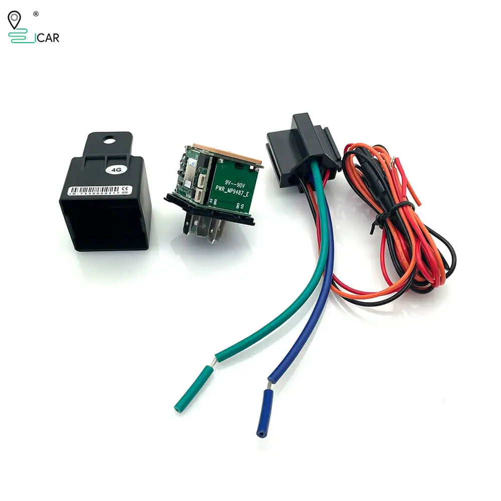 4g+2g Relay Tracker Support Gt06 Protocol For Car Truck Motorcycles Manufacturer Tracker Ik720
