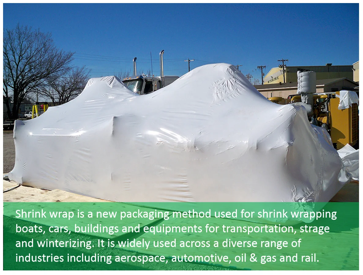 Transport Protection Shrink Wrap Film,Boat Shrink Wrap Pe Heat Plastic