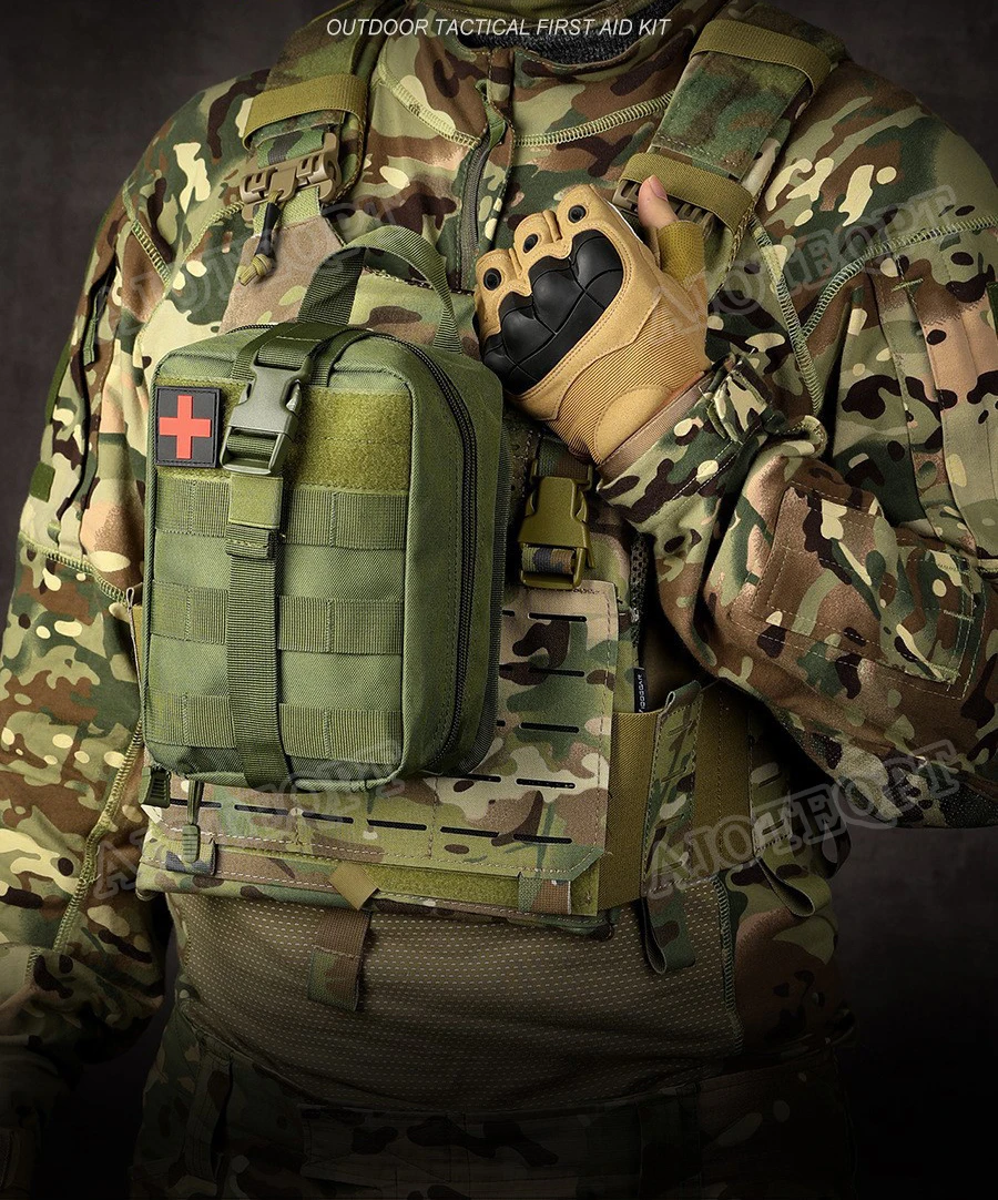 Trauma First Aid Kit (IFAK) For Severe Bleeding Control - EMT Medical Kit For Hunting, Camping, Car, Emergency Preparedness