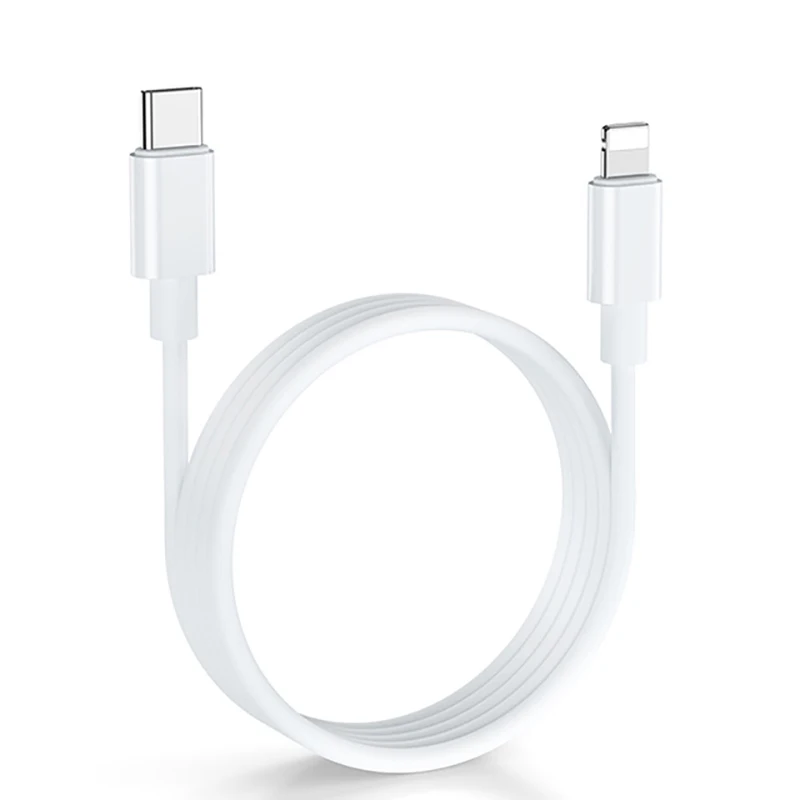 
18W USB-C Type-C PD Быстрый зарядный кабель для передачи данных для iphone 12/ 11 max pro для подзарядки передачи и синхронизации Шнур 18 Вт зарядка PD 