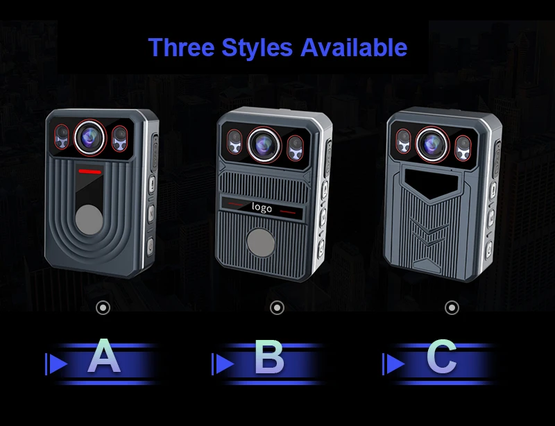 4G Body Worn Camera with GPS ODM/OEM Supported Intercom for Network H.264 H.265 Video Compression for Public