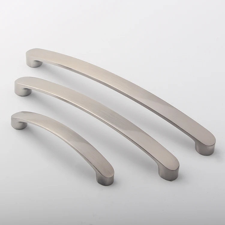 Furniture Hardware Aluminum Handle Double Color Dresser Wardrobe Pulls Handle Door