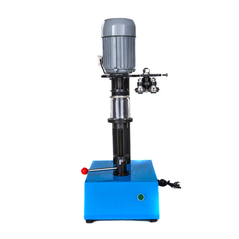 TEBAK Hand Can Seamer Manual Can Sealer Food Container Manual Seamer Drink Beverage Can Sealing Machine