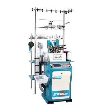 FURONG-6FMP 3.75" Single Cylinder  Plain& Terry Automatic Socks Knitting Machine
