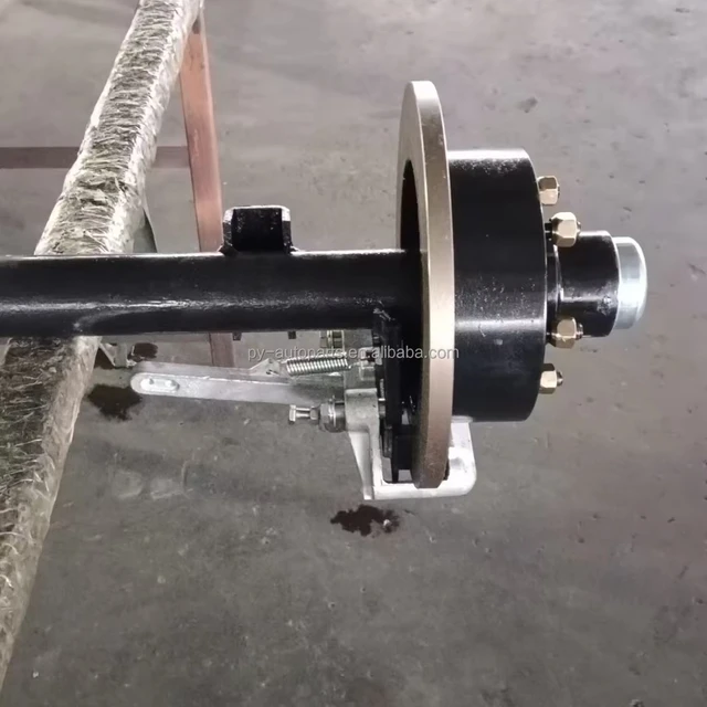 Factory Direct Sale Trailer  Disc Brake Axle With Calliper Assy