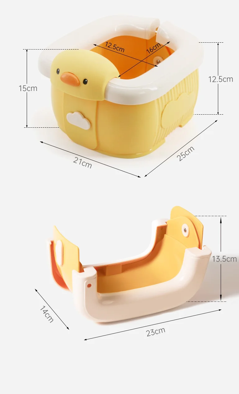 Portable Potty Seat For Kids Travel - Foldable Training Toilet Chair ...