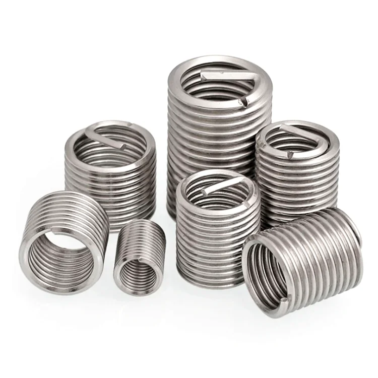 Wire Helicoils Insert M 8*1.5 1. M5 M6 M8 M10 Standard Metric Ss 304 Stainless Steel Threaded Insert M 5d
