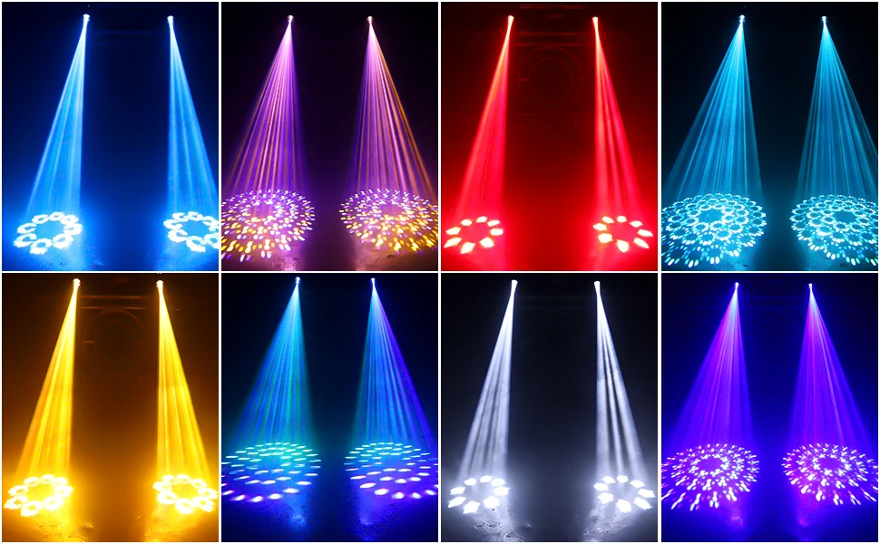 230w Moving Head Double Lens Strobe 7r 230w Beam Ba For Stage Wedding