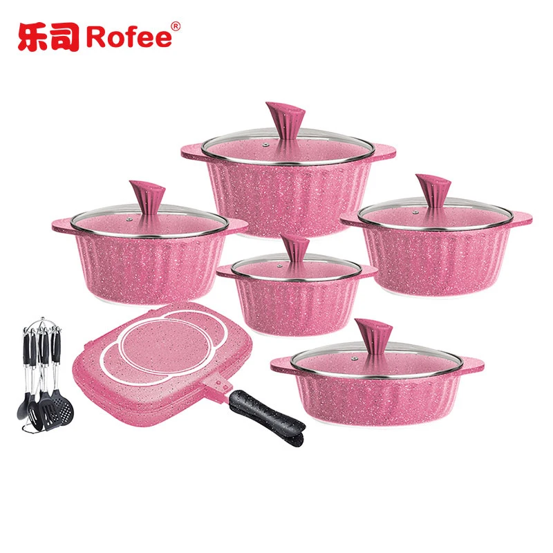 Factory Price Dessini Die Casting Cookware Set 11pcs Non Stick Cookware Set