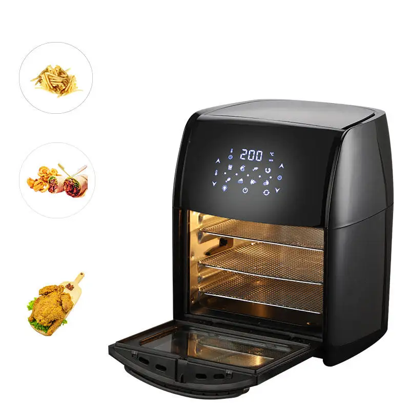 10l Large Capacity Air Circulation Fryer Oil Free Cooking Electric Air