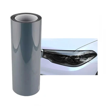 High Hydrophobic TPU Light Black Car Films Headlight and Taillight Protection Sticker High Visibility PPF Film for Cars