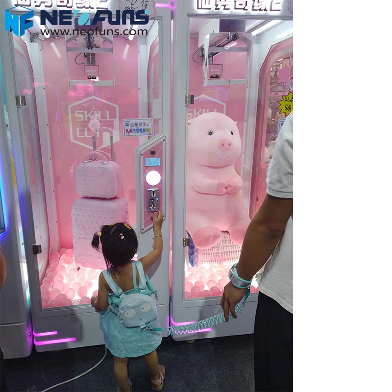 Neofuns Second Generation Single Cut Machine Skill Cut Scissor Machine Transparent Cut the Rope Prize Machine Manufacturer