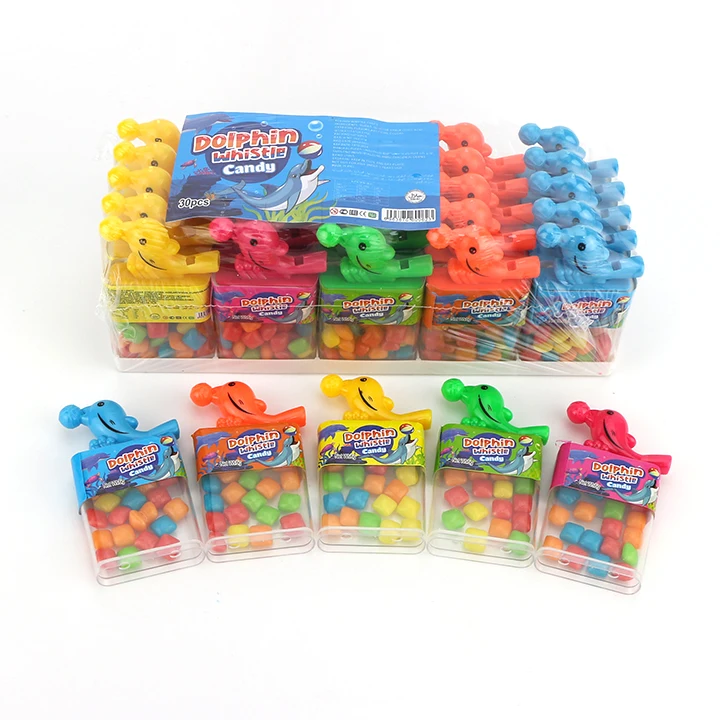 Dolphin whistle candy