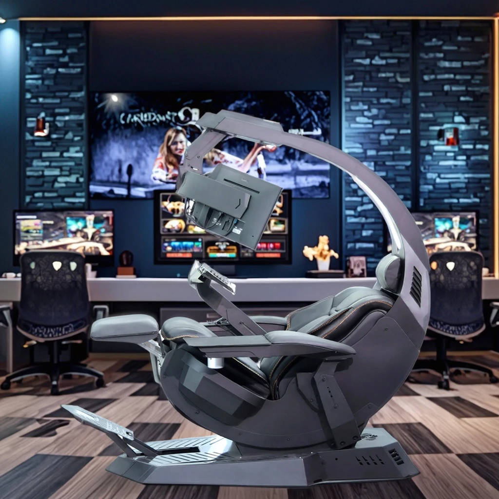 Ergonomic Scorpion Executive Chair Zero Gravity Cockpit Recliner Foldable  Laptop Stand Comfortable Home Office Gaming
