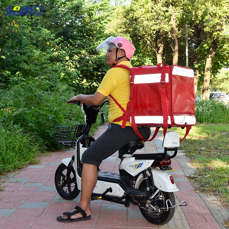 Scooter Pizza Delivery Box Insulated Waterproof Backpack