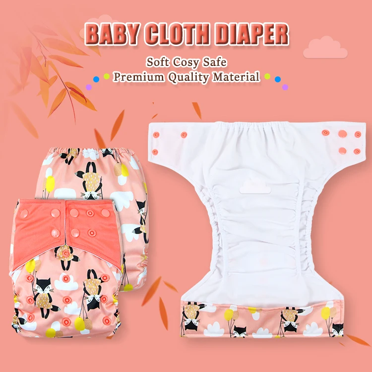 Natucare Diapers Reusable, Waterproof, and Fashionable