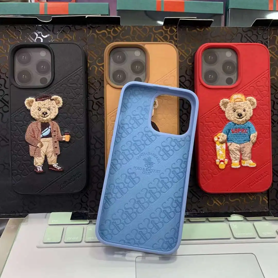 POLO Bear TPU Shockproof Case for 13 Pro Max and 14 Pro POLO Bear TPU Shockproof Case for 13 Pro Max and 14 Pro