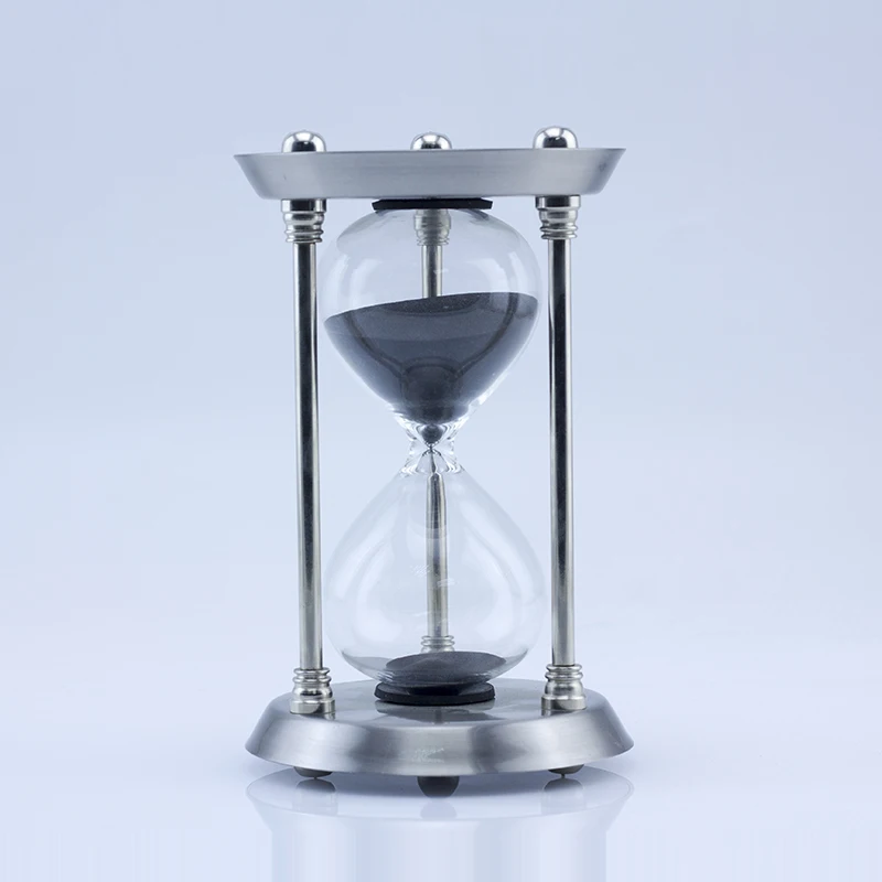 Напрямую купить Китай лучшая цена роскошные декоративные песочные часы таймер бронзовые металлические