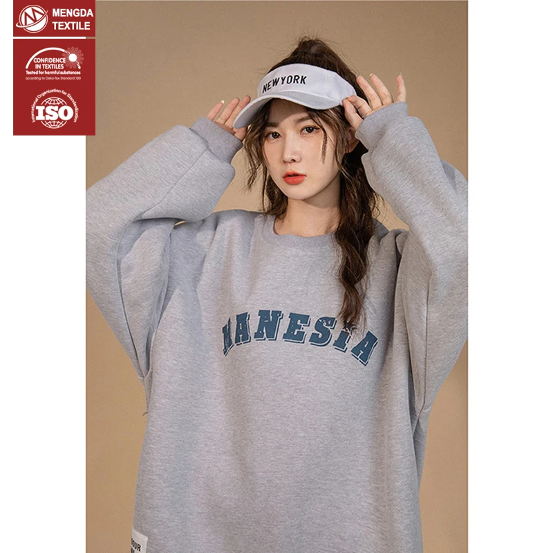 Толстовка с капюшоном из хлопка и полиэстера, 32s