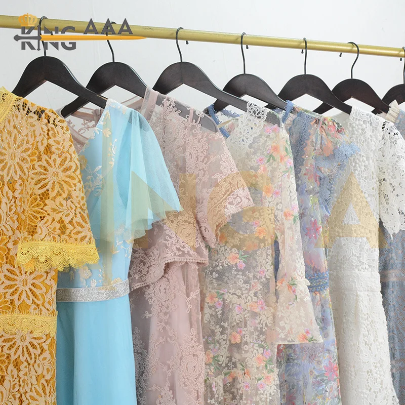 America Used Clothes Ladies Dress Seaside Vestidos de mujer Ropa