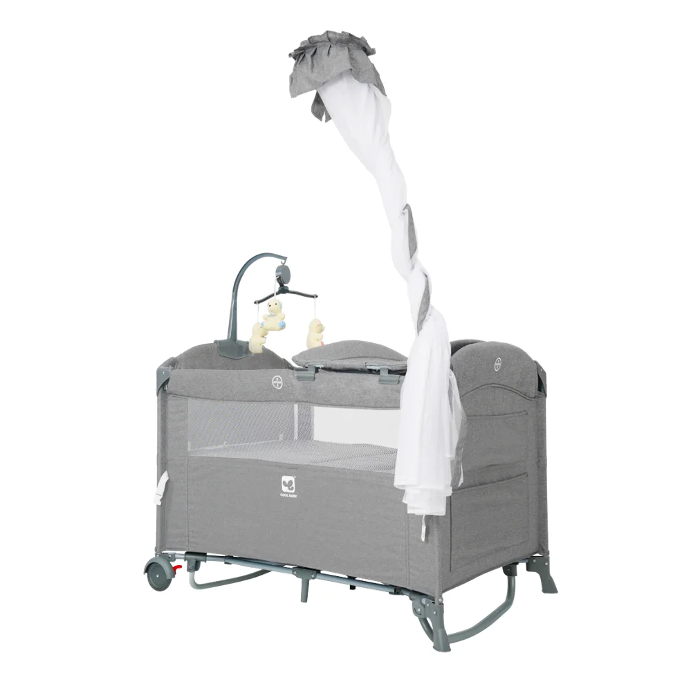P961XL01 Cool Baby Multi-functional Portable Baby Bed With Mosquito Net and Folding System