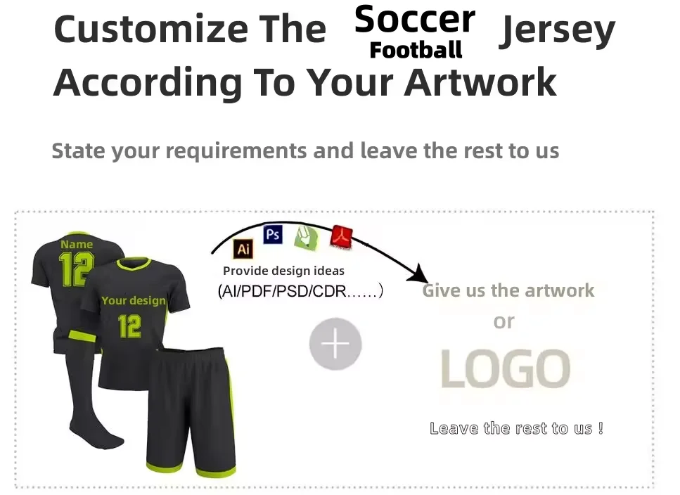 Customized Soccer Uniform Set