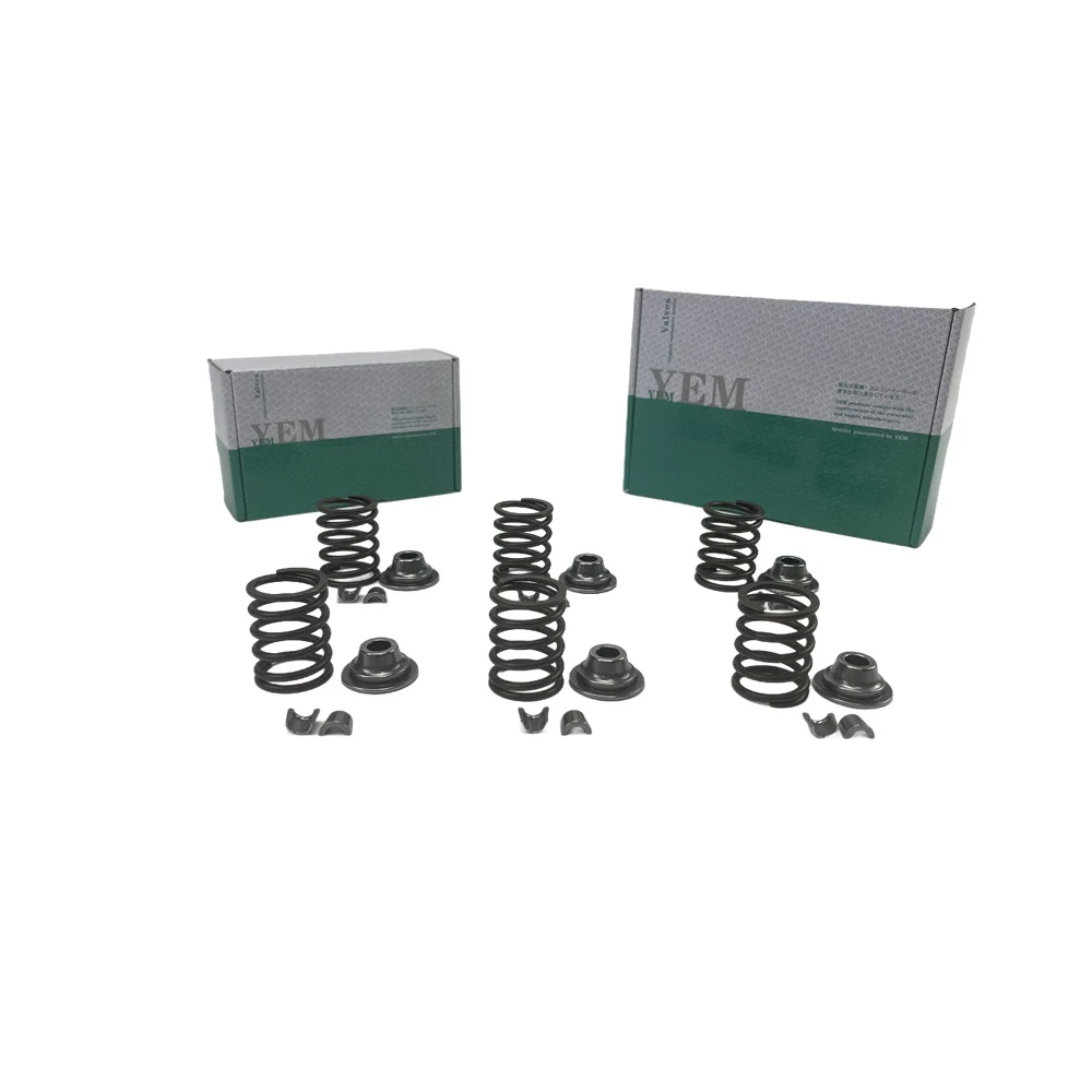 Repair Kit 403D-07 Valve Spring Kit Spring Seat & Retainer for Perkins Industrial Machinery Engine Parts