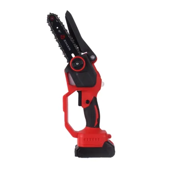 Mini Brushless Electric Chain Saw Rechargeable Battery Cordless One Hand Chainsaw Portable Wood Cutting Tool Set