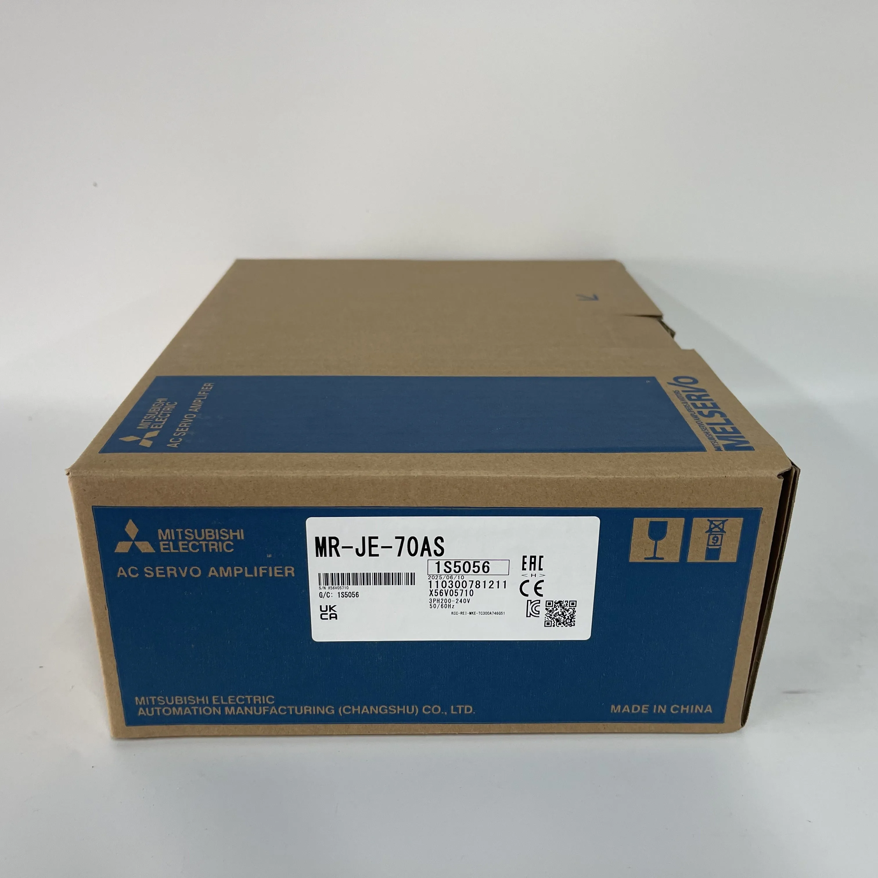 Mitsubishi AC Servo Amplifier MR-JE-70AS