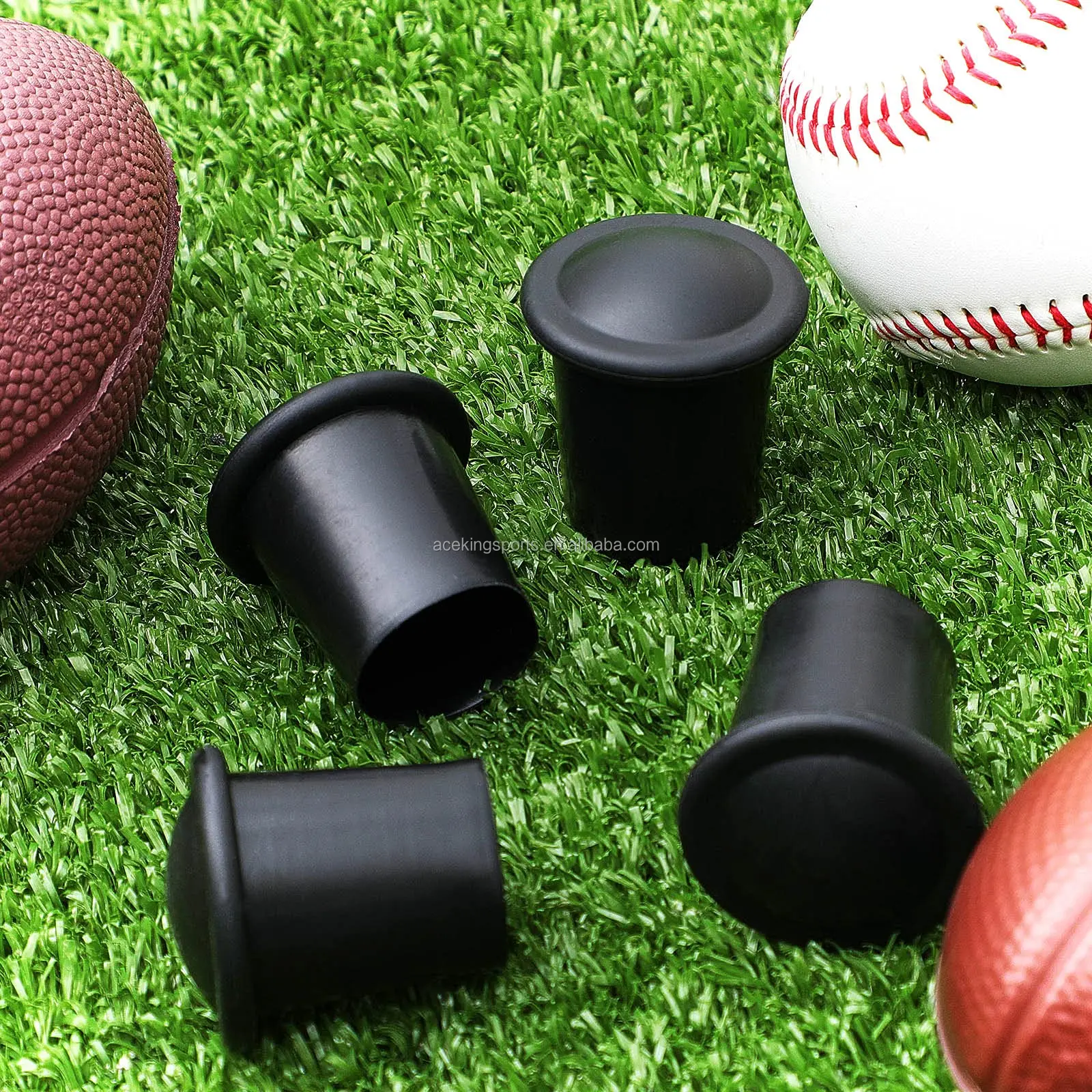 Classic Black Lacrosse Stick End Covers End Caps Lacrosse Butt Buy