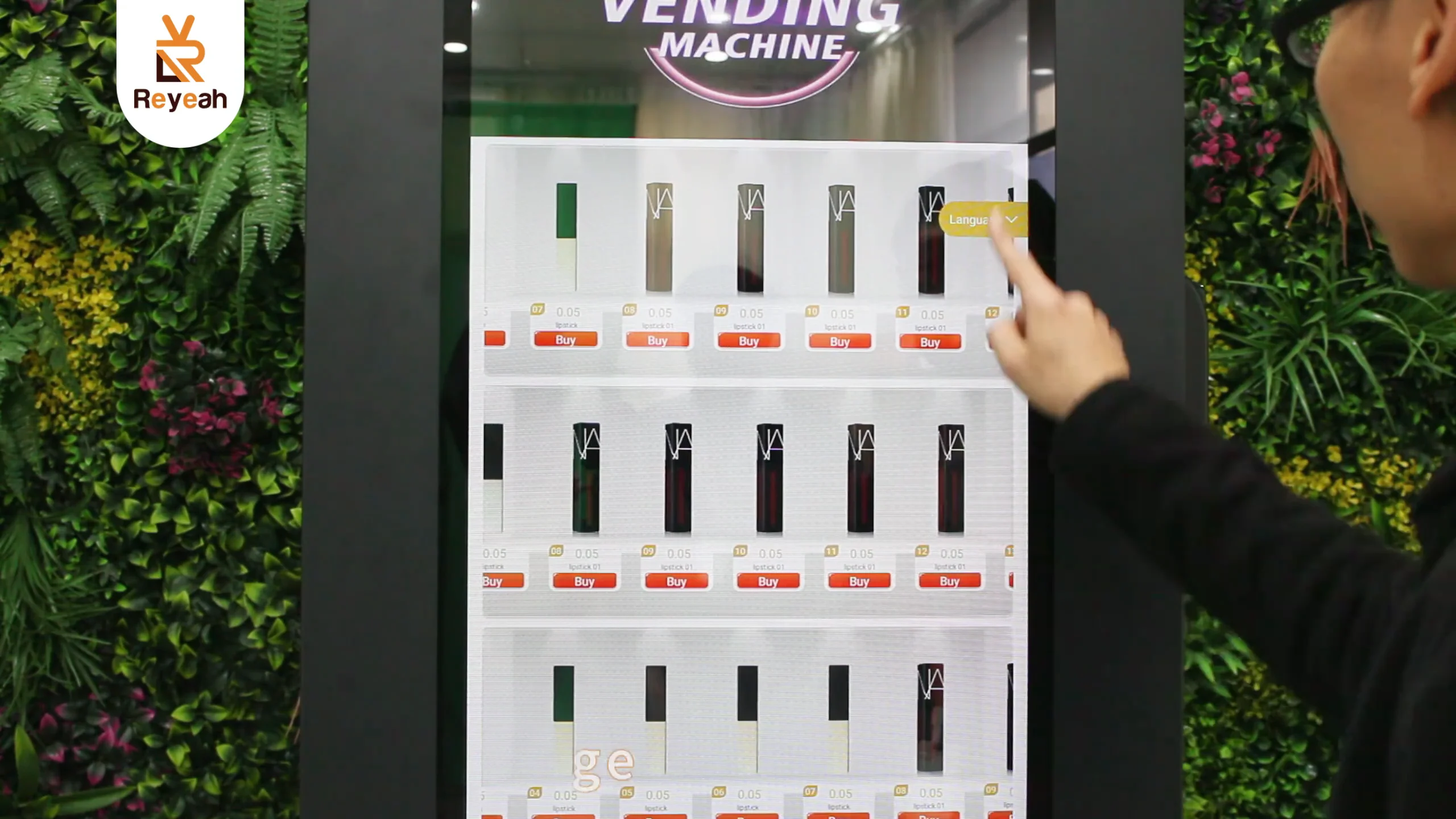 Wall Mounted Id Card Identification Vending Machine Small Combo Vending