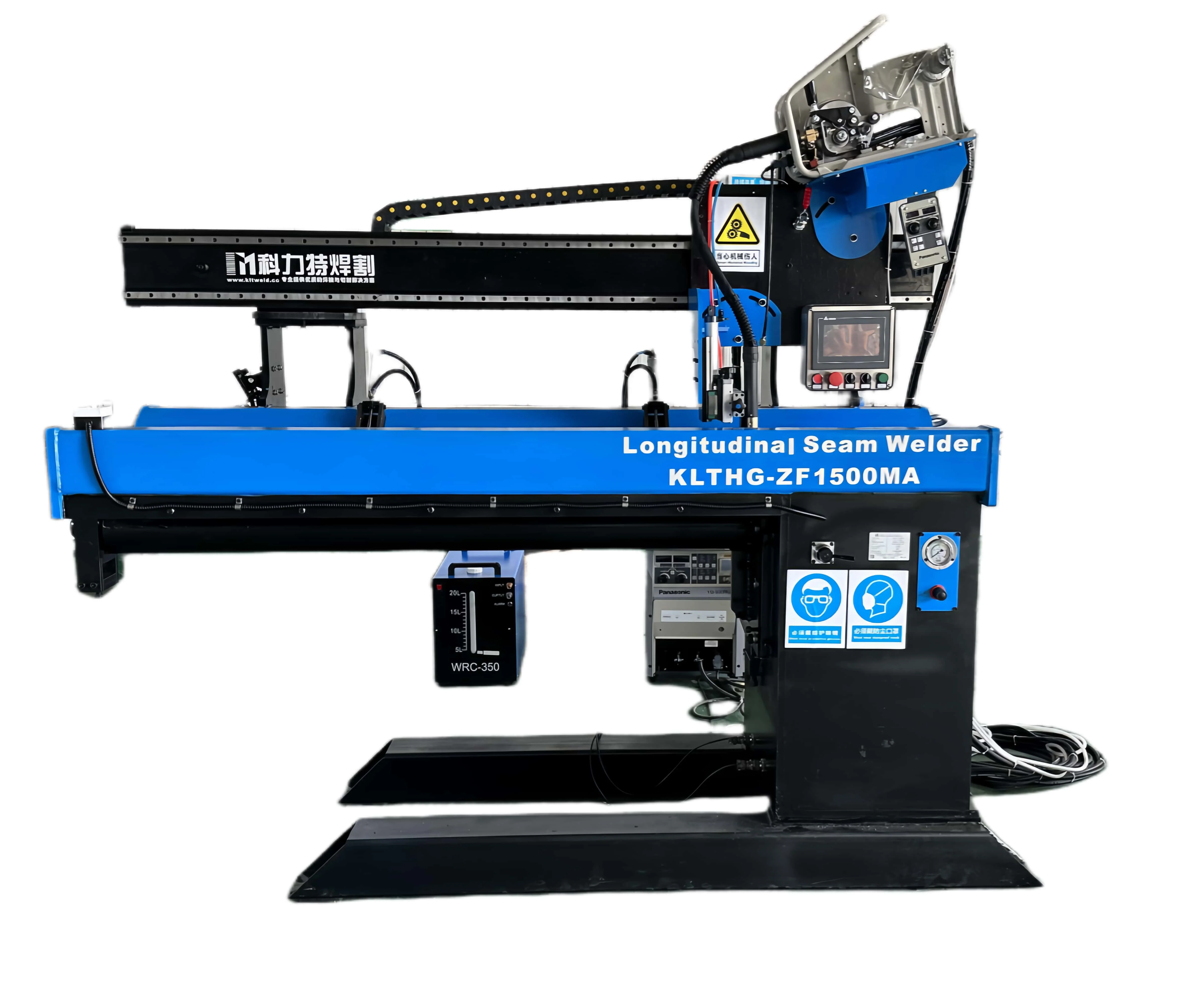 LNG Cylinder Double Station Circumference Welding Machine, Dewar Tank Straight Seam MIG / TIG Welding Equipment