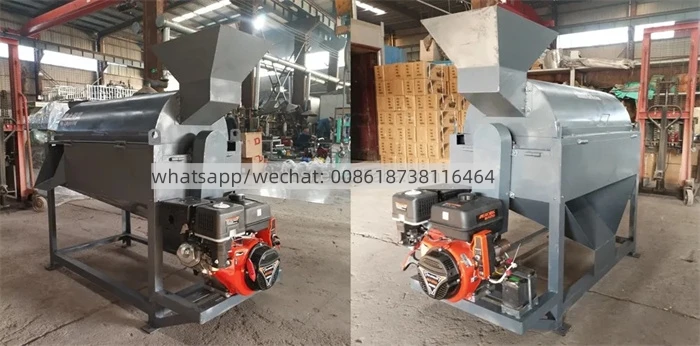 High Quality Coconut Peels Husk Defiber Machine by Deman