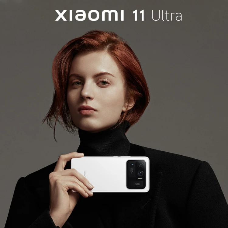 Xiaomi Mi 11 Ultra 5Gスマートフォン 12GB+256GB 120Hzディスプレイ