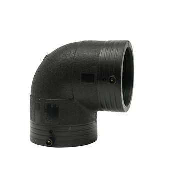 JY brand electro fusion 90 degree hdpe elbow water 110mm Pn16 Hdpe Pipe Fittings