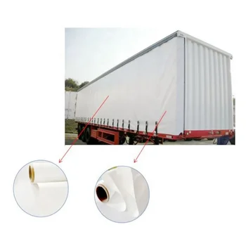 Tarpaulin Side Truck Side Shades Structure Dump Heavy Duty Tarps Waterproof Tent Trailer Cover Pvc Coated Tarpaulin