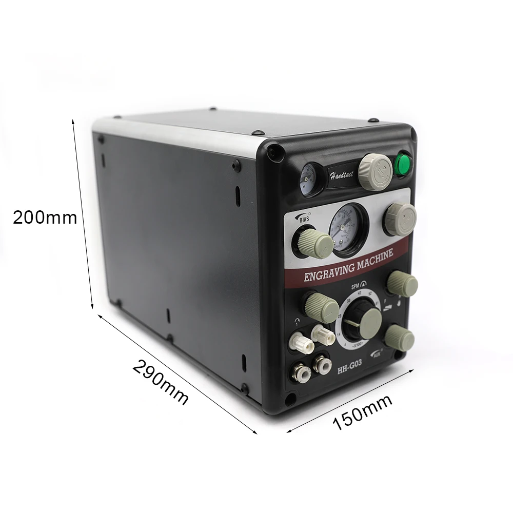 Jewelry Making Machine Graver Engraver with Foot Pedal and Hand Control Pneumatic Engraving Machine